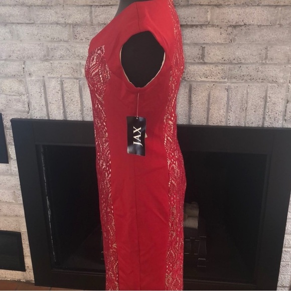 NWT JAX RED LACE DRESS - Picture 3 of 8